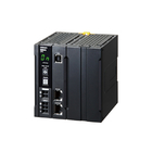 Omron S8BA Uninterruptible power supply S8BA-24D24D480LF with an industrial DIN Rail