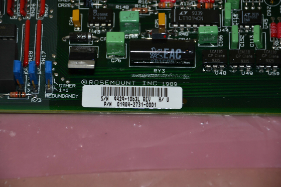01984-2731-0001 EMERSON PCB 제어 보드 온도 입력 FIC RS3