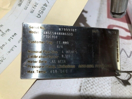 405CS040N065D3P1QC1Q8 EMERSON 오리피스 플레이트 다이렉트 마운트 통합