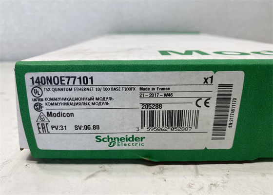 Schneider Modicon Quantum PLC 140NOE77101 이더넷 모듈 10/100 베이스