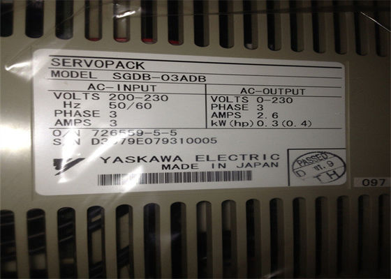 Yaskawa SGDB-03ADG AC 서보 증폭기 200-230V 3A 0.3KW 3상