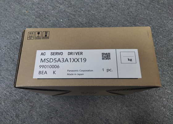 Panasonic 2500P AC 드라이브 MSD5A3A1XX19 모터 드라이브 50W 자동 귀환 제어 장치 전력 증폭기
