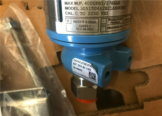 Rosemount 3051T 인라인 게이지 압력 트랜스미터 3051TG4A2B21A –14.7 ~ 4000psi