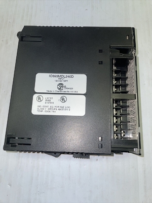 GE FANUC 시리즈 90-30 공급 디지털 I/O 모듈 120볼트 AC IC693MDL240