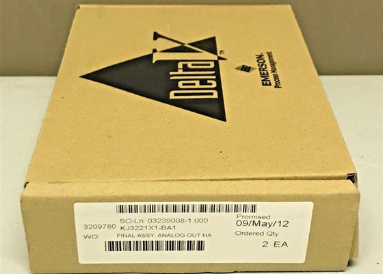 에머슨 Kj3221x1-Ba1 Ve4005s2b1 새로운 델타브 아날로그 출력 카드