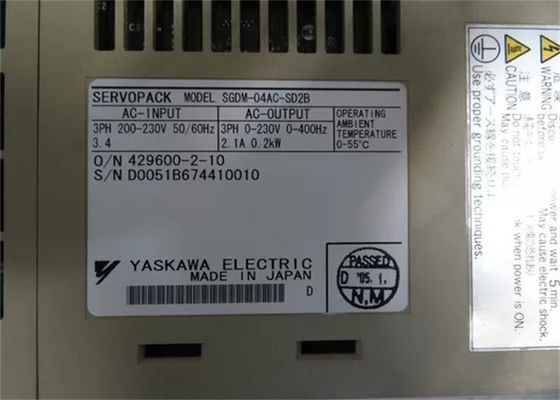야스카와 신형 Sgdm-04ac-Sd2b Ac 세르보 드라이브 200w 오리지널 박스