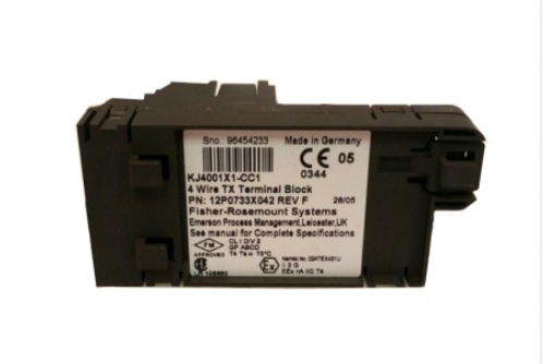 Emerson DeltaV KJ4001X1-BA1 12P0679X022 2 슬롯 캐리어 중복 전원 공급 장치 모듈
