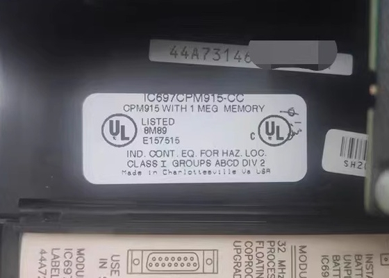 GE Fanuc IC697CPM915 중앙 처리 장치 64mhz 32 비트 플로팅 시리즈 90-70