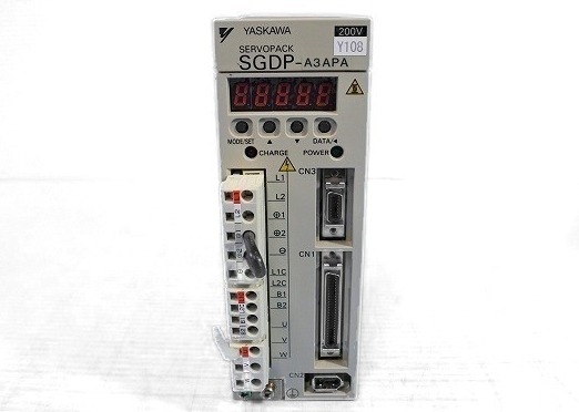 야스카와 SGDP-A3APAY108 AC 세르보 증폭기 갈색 1년 보증 신