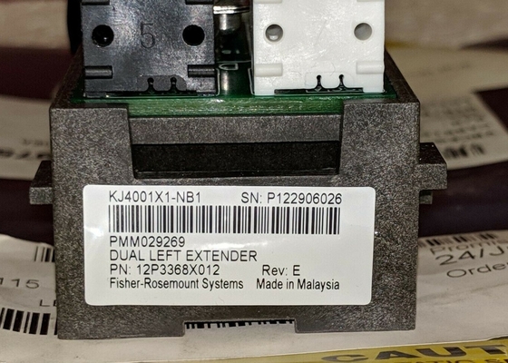 에머슨 KJ4001X1-NB1 케이블 교수 듀얼 왼쪽 교수 8 Amp 12.6 VDC 로컬뷔스
