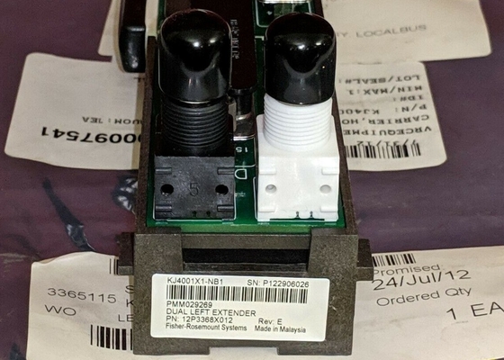 에머슨 KJ4001X1-NB1 케이블 교수 듀얼 왼쪽 교수 8 Amp 12.6 VDC 로컬뷔스