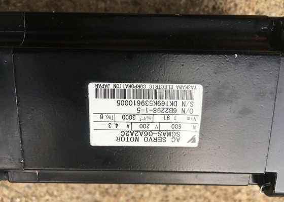 야스카와 SGMAS-06ACA21 750W 하이브리드 세라믹 베어링 보트 전기 모터