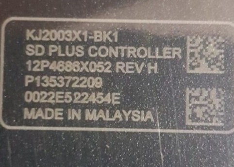 KJ2003X1-BK1 SD 이상 제어기 -40-70DEG Ｃ 1.4AMP 맥스 5VDC 1.25 파운드