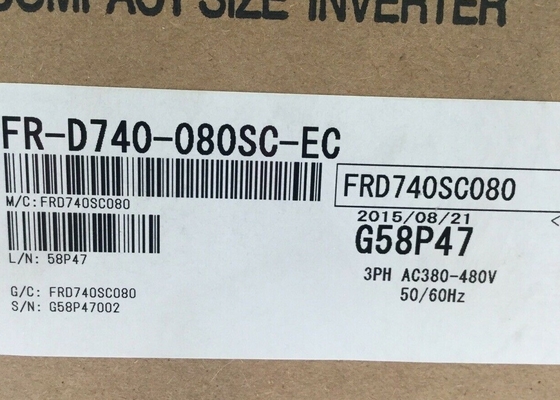 미쓰비시 FR-D740-080SC-EC 400V 전원 공급 장치 3상 3.7KW 5HP 8.0A 유럽 버전