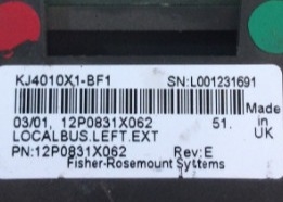 EMERSON KJ4010X1-BF1 서보 드라이브 LocalBus 익스텐더 케이블 어셈블리 12 VDC