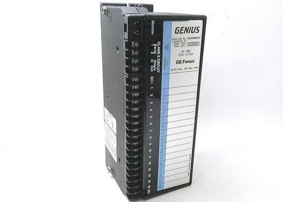 GE Fanuc IC660BBD023 I/O 모듈 크나큰 블록 싱크 16 회로 24 VDC 전원