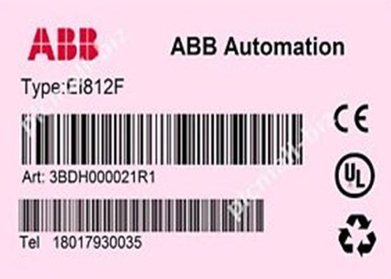산업 자동화를 위한 EI812F 3BDH000021R1 ABB AC 이더넷 모듈 제어기 800F명