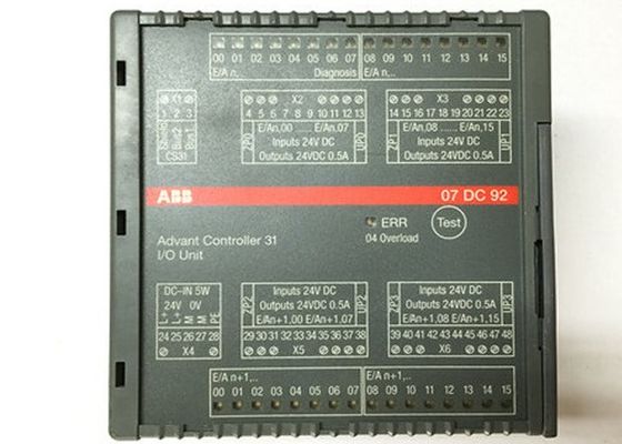 ABB 07DC92 디지털 I 오우 모듈 GJR5252200R0101 24 Ｖ DC IP20 작은 장비
