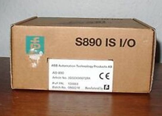 AO890 3BSC690072R1 아날로그 출력 모듈은 모듈 단말 처리 8 Ch 20mA RL 맥스 750 오옴입니다