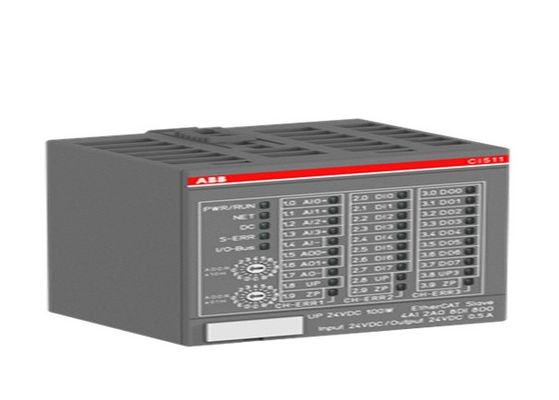 CI511-ETHCAT 1SAP220900R0001 PLC S500 버스 모듈 8DI 8DO 4AI 2AO 24VDC