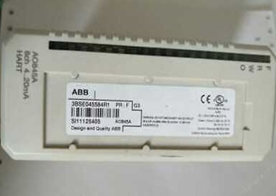 ABB AO845 AS800 디지털 I 오우 모듈 3BSE045584R1 선복 신청서 하트 8ch 아날로그 출력 모듈