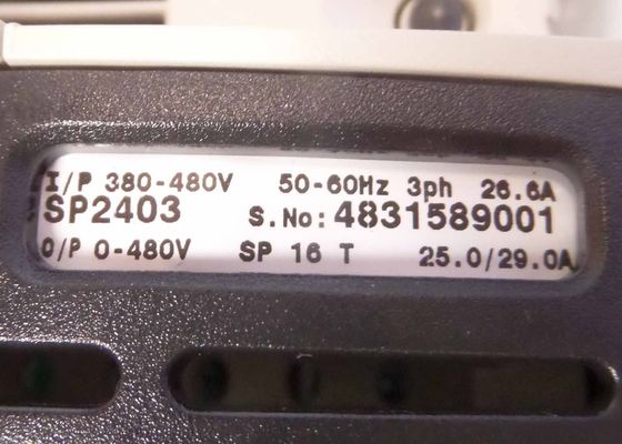 Emerson SP2403 3상 380/480 VAC 20 HP 일반 사용 29 암페어 IP 20 등급