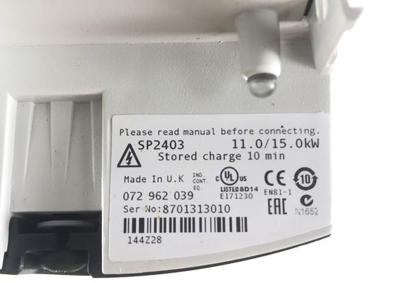 Emerson SP2403 3상 380/480 VAC 20 HP 일반 사용 29 암페어 IP 20 등급