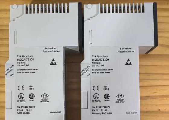 SCHNEIDER 140DAI75300 AC 입력 32 포인트 230 VAC 8포인트 그룹 절연