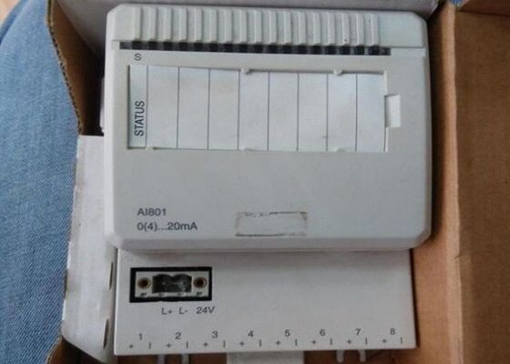 S800 입출력 아날로그 입력 모듈 ABB AI801 3BSE020512R1 0.24 Kg 작은 장비