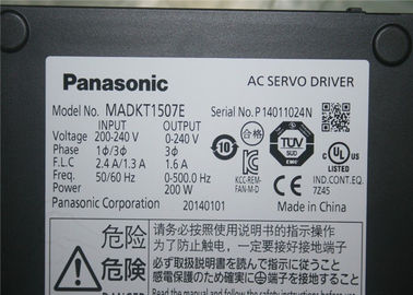 Panasonic AC 자동 귀환 제어 장치 모터 0.64NM 드라이브 위치 Control200W MHMJ022G1U+MADKT1507E