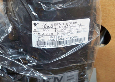 Yaskawa 전기 3000rpm 산업 자동 귀환 제어 장치 모터 100W AC 자동 귀환 제어 장치 모터 SGMAH-01AAA21-Y2