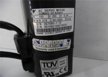 Yaskawa 전기 SGMAH-02AAA41 200w AC 자동 귀환 제어 장치 모터 SGMAH01AAA41 200v 3000RPM