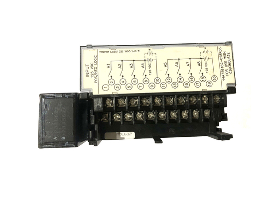 GE FANUC IC693MDL632, 125V DC 포지티브/네거티브 로직 입력 모듈