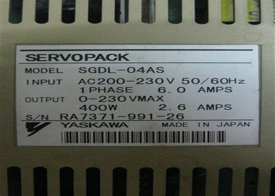 Yaskawa Servo Drives SGDL-04AS SGDL Series Brand New Original