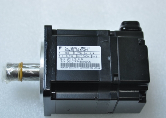 YASKAWA SGMAS-02ACA21 0.20kW 200V 17 Bit Incremental Encoder Motors-AC Servo