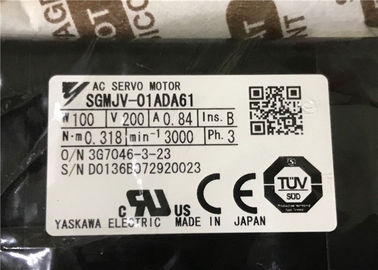 Yaskawa Sigma-5 (Σ-V Series) - Rotary Servo Motor   SGMJV-01ADA61 200V 100w 3.000 r.p.m