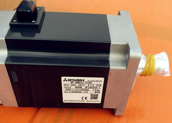 Mitsubishi 400W Industrial Servo Motor HF-KN43J-S100 Input 3AC 101V 2.7A 3000R/MIN NEW