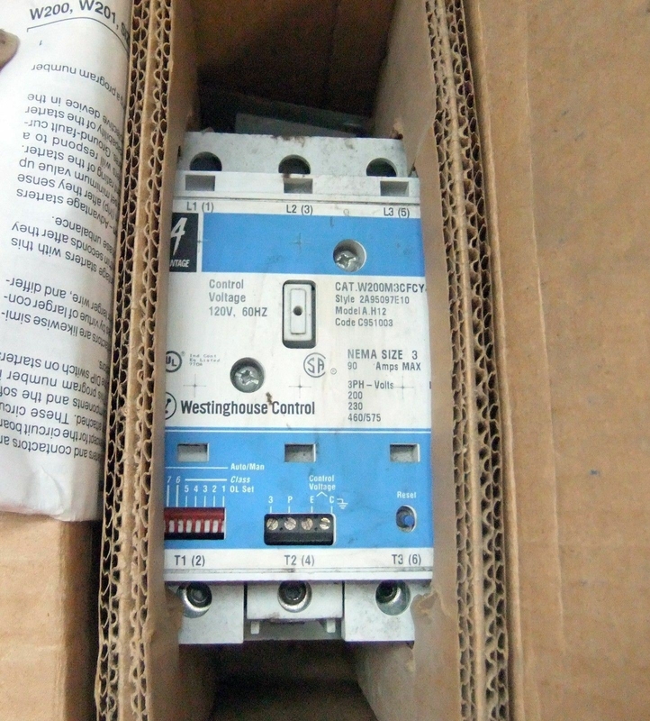 W200M3CFCY4Y7 WESTINGHOUSE 장점 시작자 3 폴 비 역 Nema 3 단계