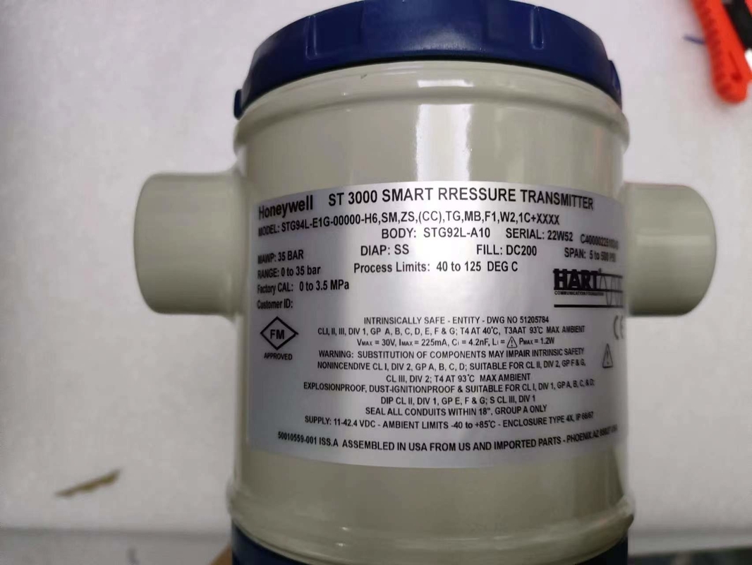 Honeywell STG94L-E1G-00000- H6,SM,ZS,(CC),TG,MB,F1,W2,1C+XXXX 스마트 압력 트랜스미터