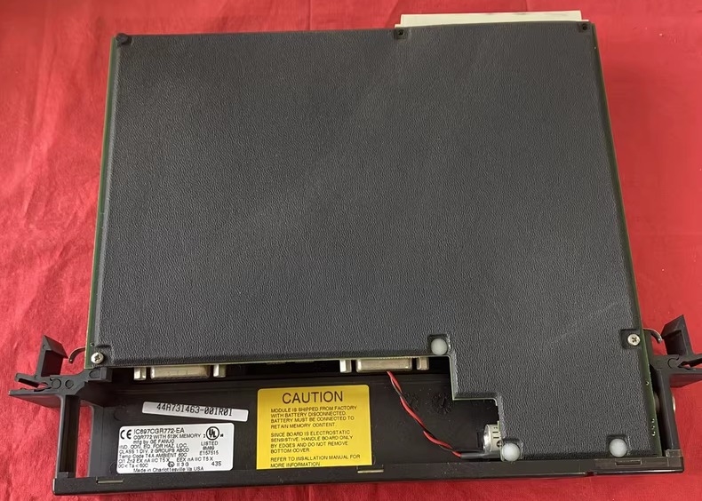 GE Fanuc IC697CGR772 핫 스탠바이 지니어스 듀얼 버스 CPU 486DX4 2K 이산 I/O 512K 바이트