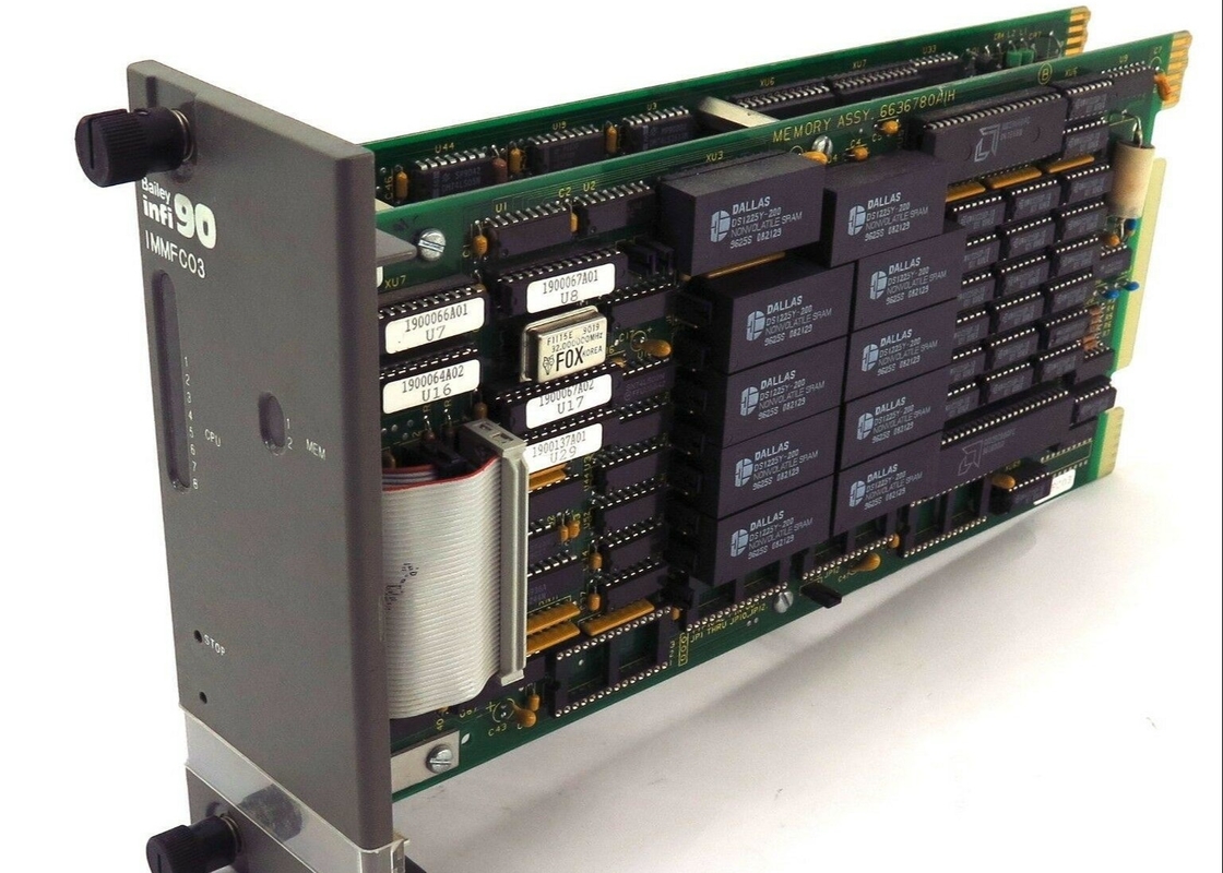 ABB IMMFC03은 모듈 버스 슬레이브 확장기 버스로 다기능 제어기를 개선했습니다