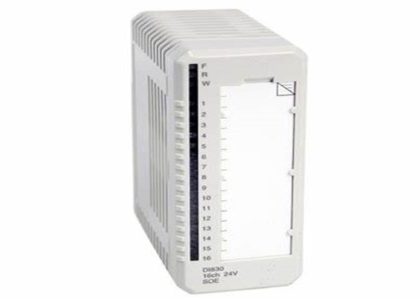 ABB DI830 3BSE013210R1 S800 I 오우 모듈 디지털입력모듈 24V SOE 16 Ch